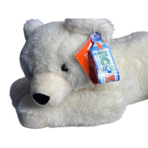 Wild Republic Polar Bear Stuffed Animal Eco Friendly Kids Plush Toy Realistic - Picture 2 of 10